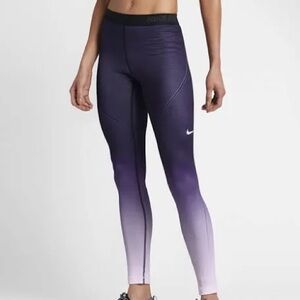 Nike Gradient Purple Running Leggings